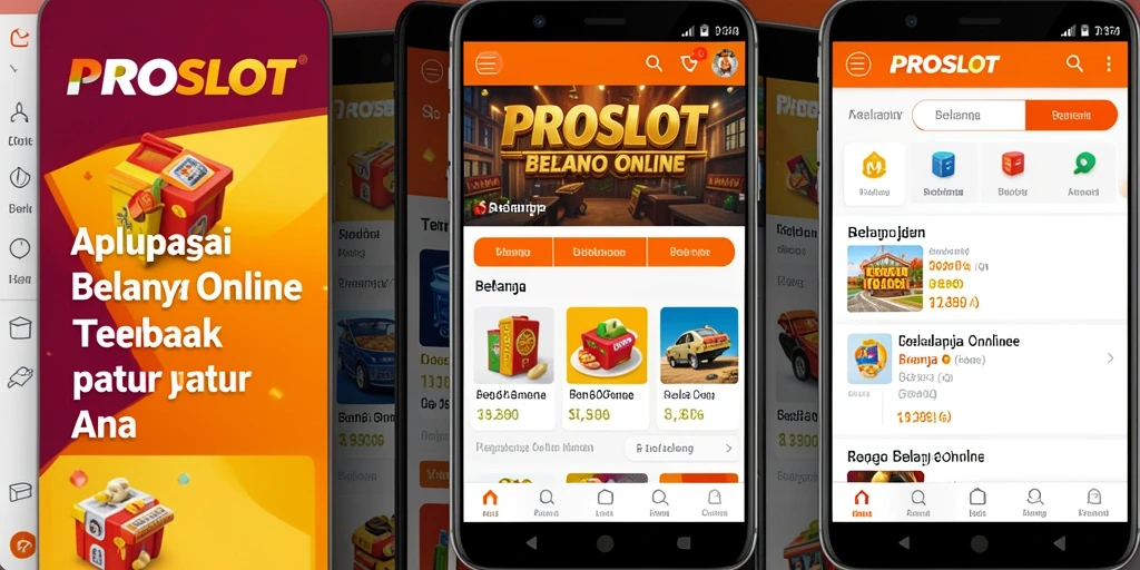 Antarmuka PROSLOT yang menarik dan mudah digunakan untuk belanja online.