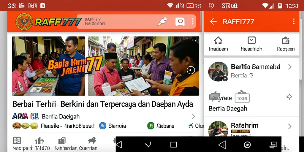 Antarmuka RAFFI777 yang menarik dan mudah digunakan.